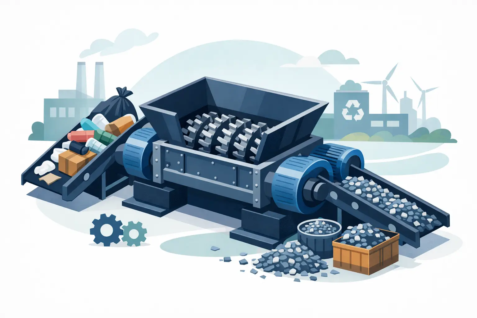 Double Shaft Shredder for Waste: What Matters