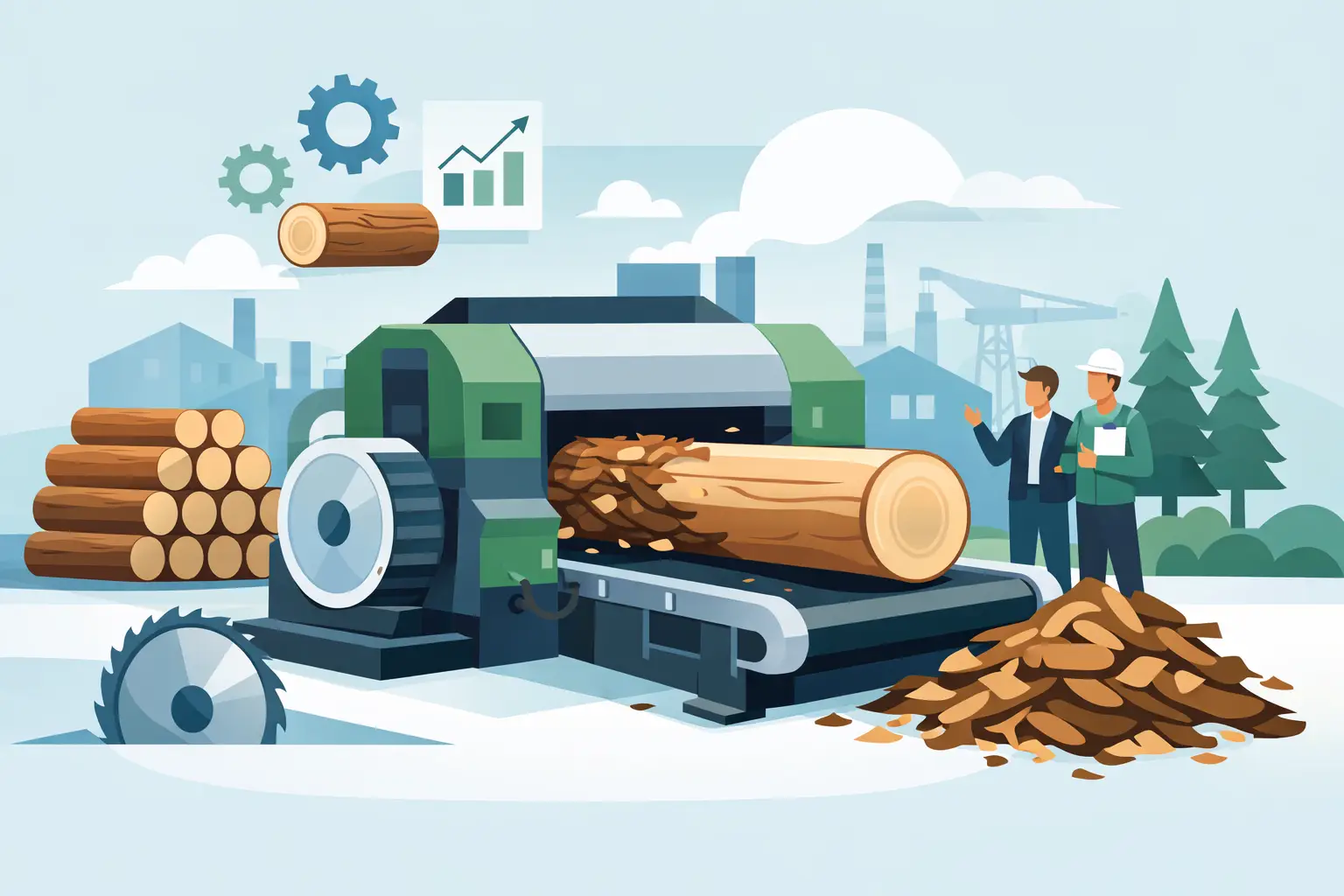 Industrial Log Debarker Machine Guide