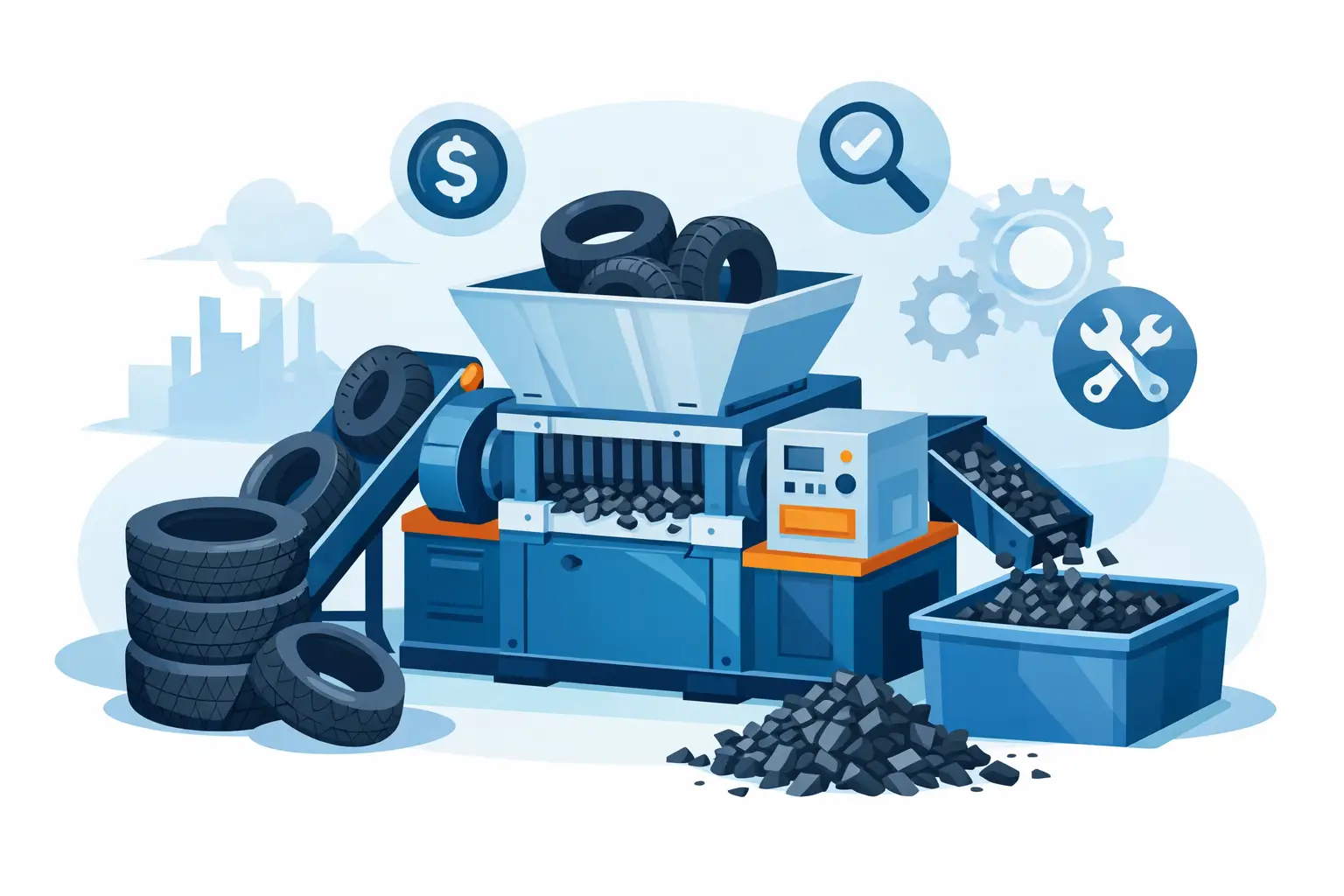 Tire Shredder Machine for Sale: What to Check