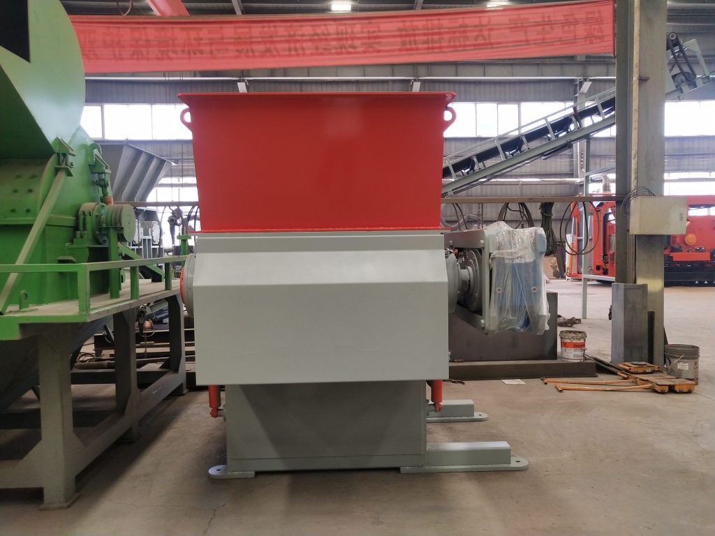 Industrial single shaft shredder machine