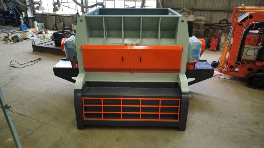heavy duty single shaft furniture mattress shredder