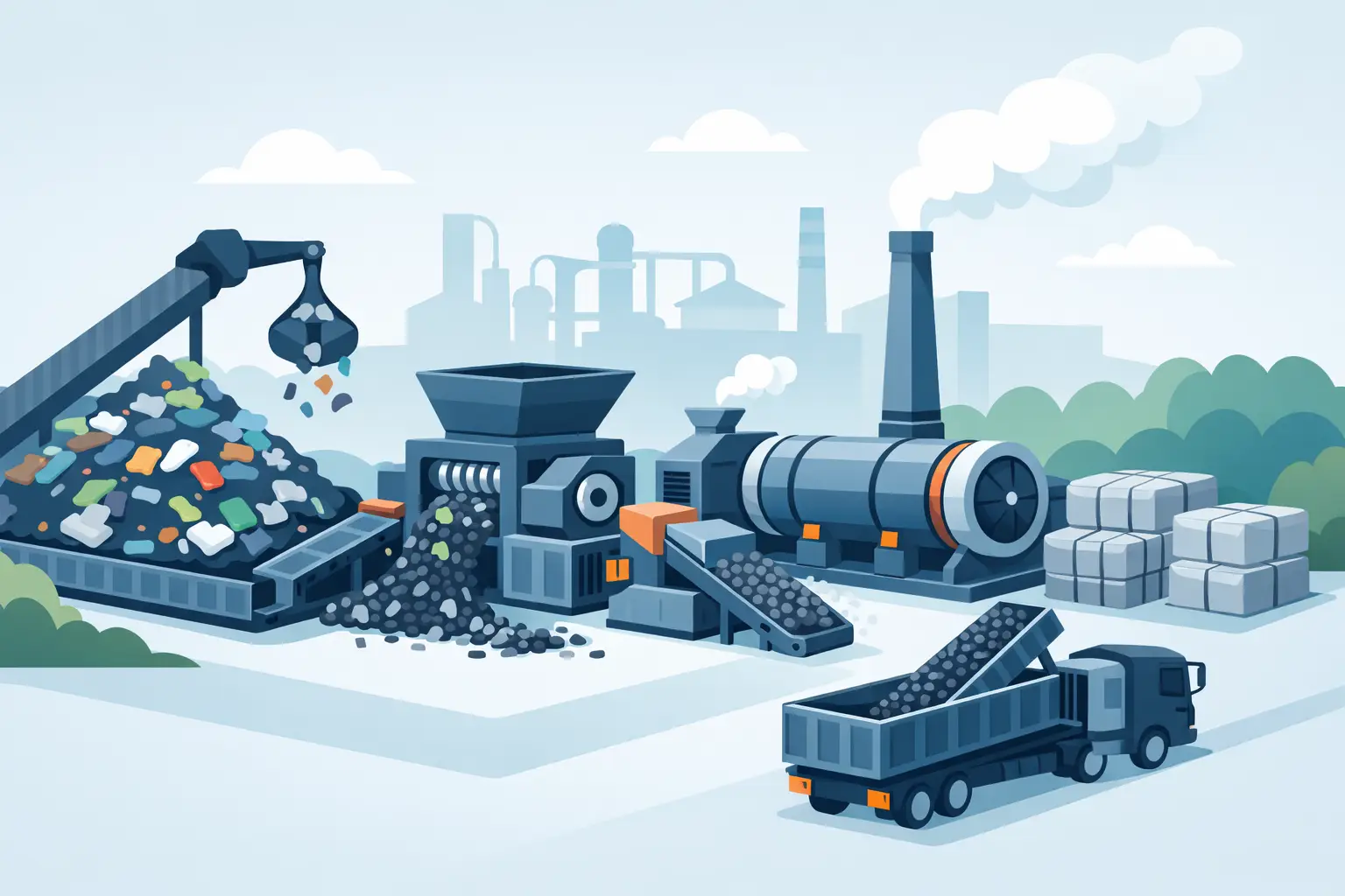 RDF Production Line Equipment That Fits Plant Demand