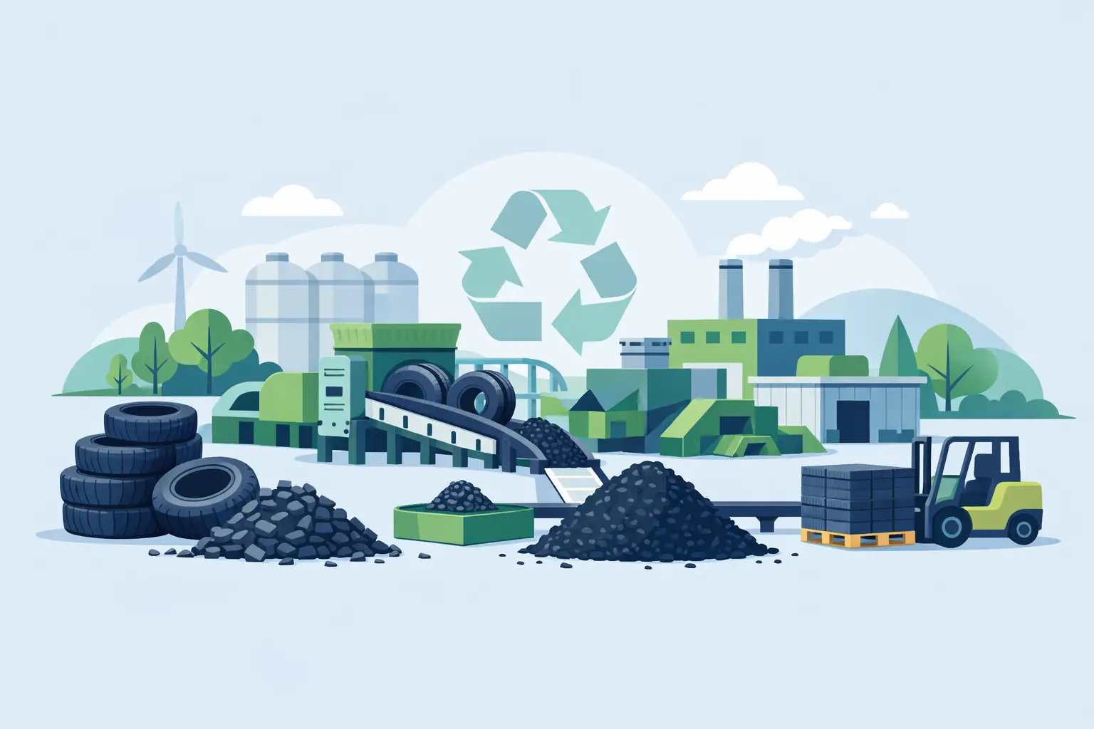 Tire Recycling Plant Guide for Industrial Buyers
