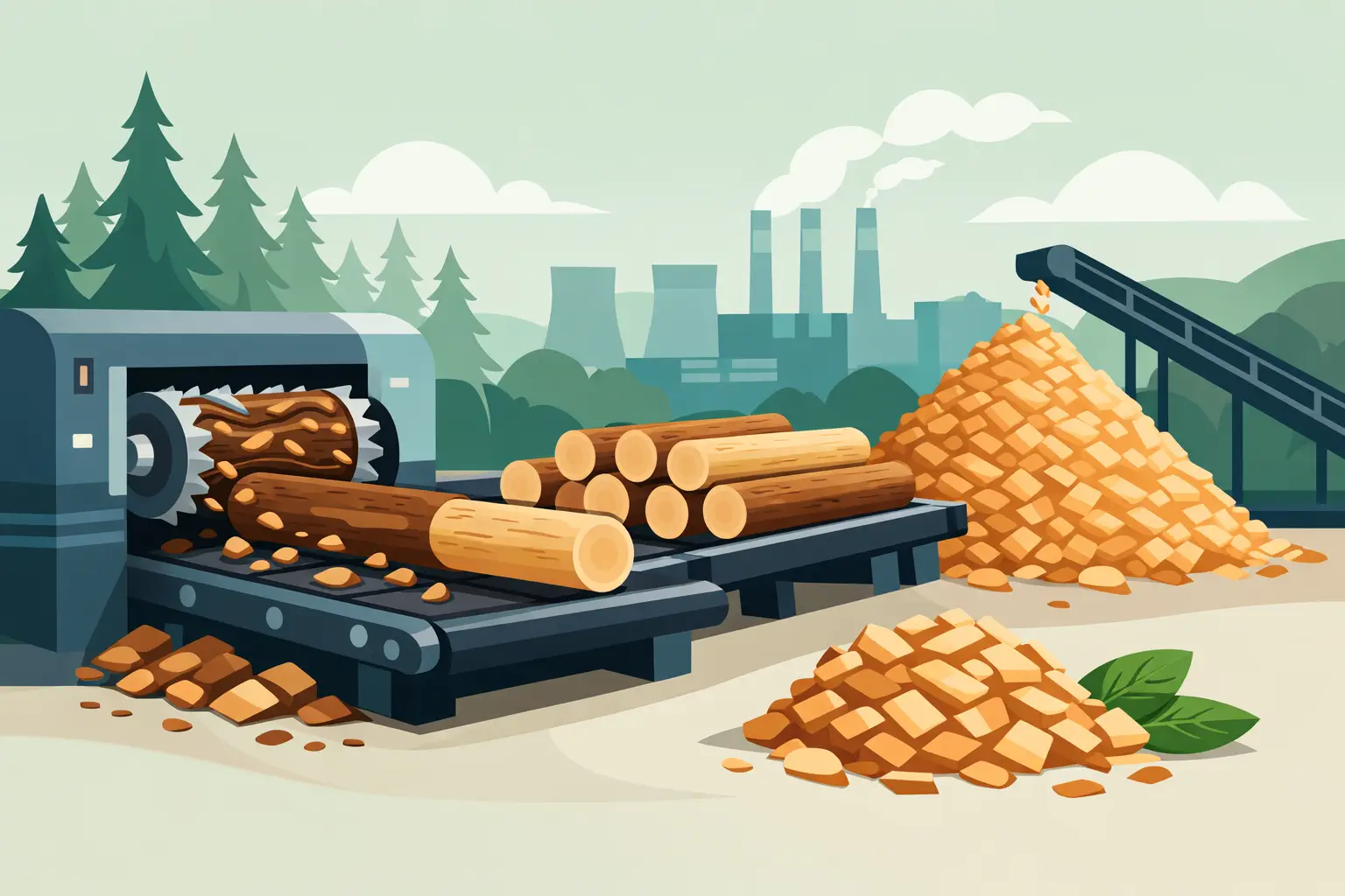Wood Debarkers for Cleaner, Higher-Value Chips